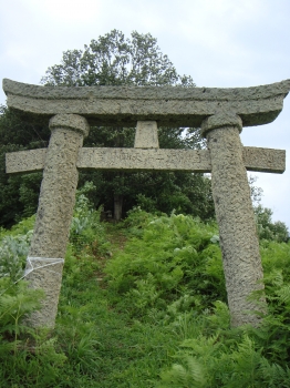 熊野神社　鳥居